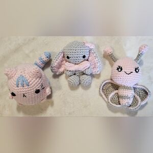Assorted Crochet Animals